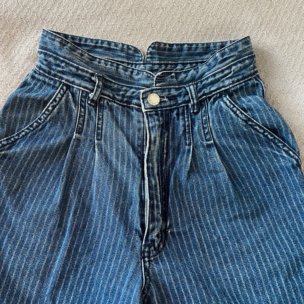 Vintage Gitano Pinstripe Jeans - Picture 2 of 4